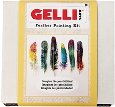 Gelli Arts KIT - Feather Printing